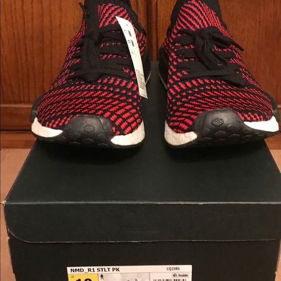 Adidas NMD R1 STLT Boost PK Primeknit NEW Mens 10 - Picture 7 of 7